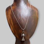 Vintage Unique Aztec Angel Pendant Necklace Hieroglyphic Lucky Gift