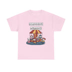 Clowning Around Novelty Printed T-Shirt 100% Cotton Weird Clown Merry Go Round Halloween Tee