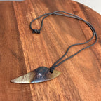 Vintage Ethnic Tribal Metal Tooth Surfer Choker Necklace