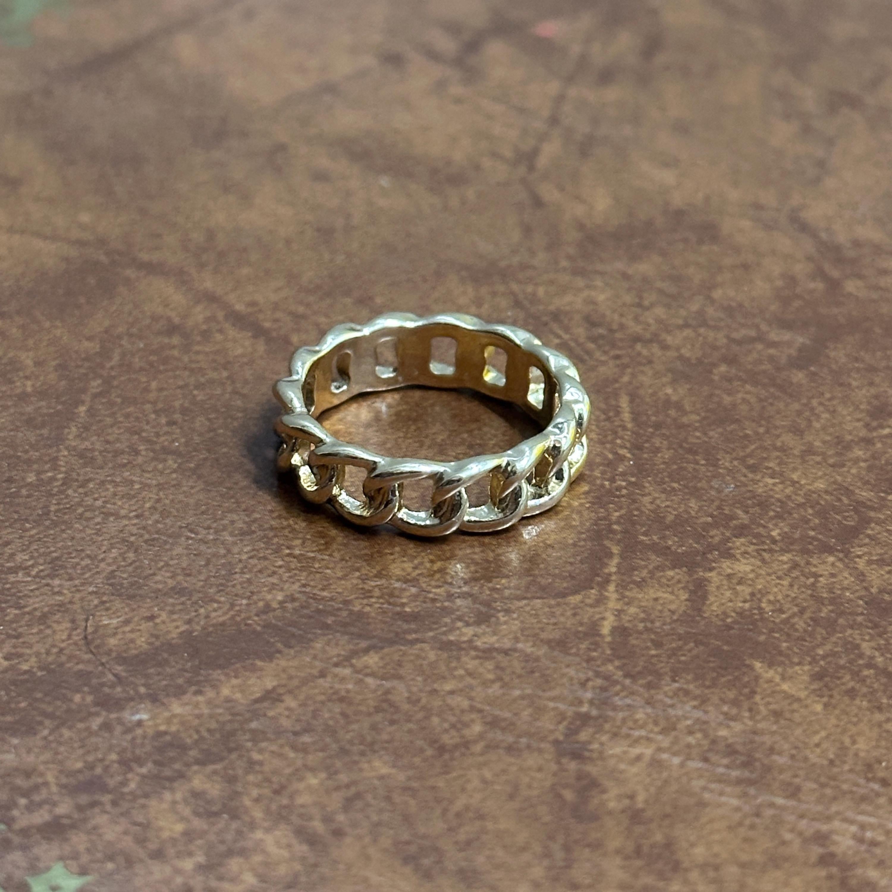 Vintage Classic Evening Stackable Ring Collection Silver/Gold Tone Ring Bundle 4 Pieces - Size S