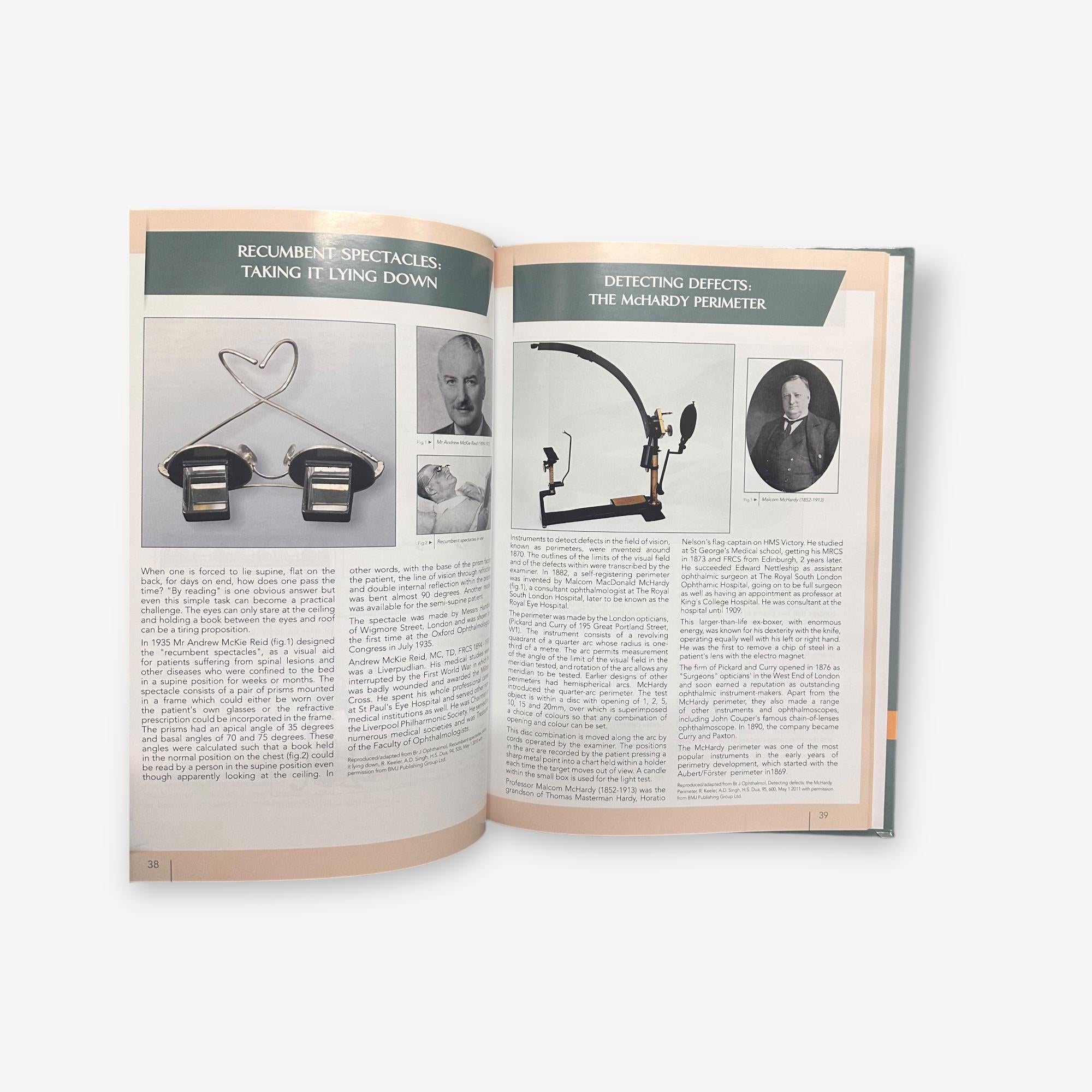 The Eye In History Hardback Book (Richard Keeler & Harminder Dua) 2018