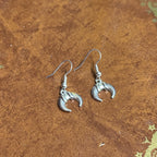 Handmade Space Astral Themed Drop Earrings Silver Tone Charm Dangle Earrings Various