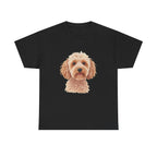 Light Cockapoo Printed T-Shirt 100% Cotton Novelty Cute Dog Tee Gift