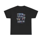 Grim Reaper Collage Printed T-Shirt 100% Cotton Novelty Scary Halloween Death Tee