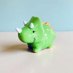 Children&#39;s Novelty Retro Dinosaur Stegosaurus Piggy Bank Green 18cm Unique Gift