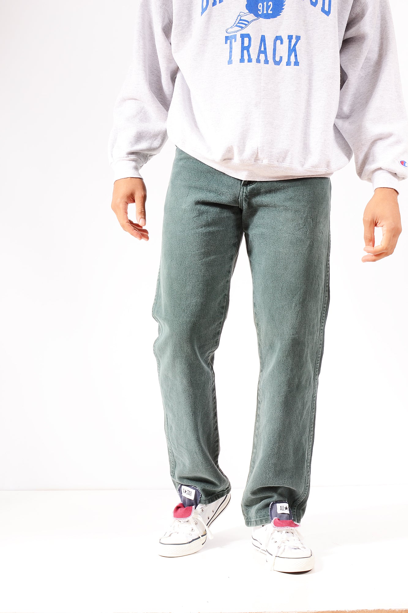 Vintage Wrangler Straight Leg Jeans Green