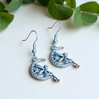 Handmade Fairy Angel Themed Drop Earrings Silver Tone Charm Dangle Earrings Various
