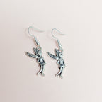 Posing Fairy Charm Drop Earrings