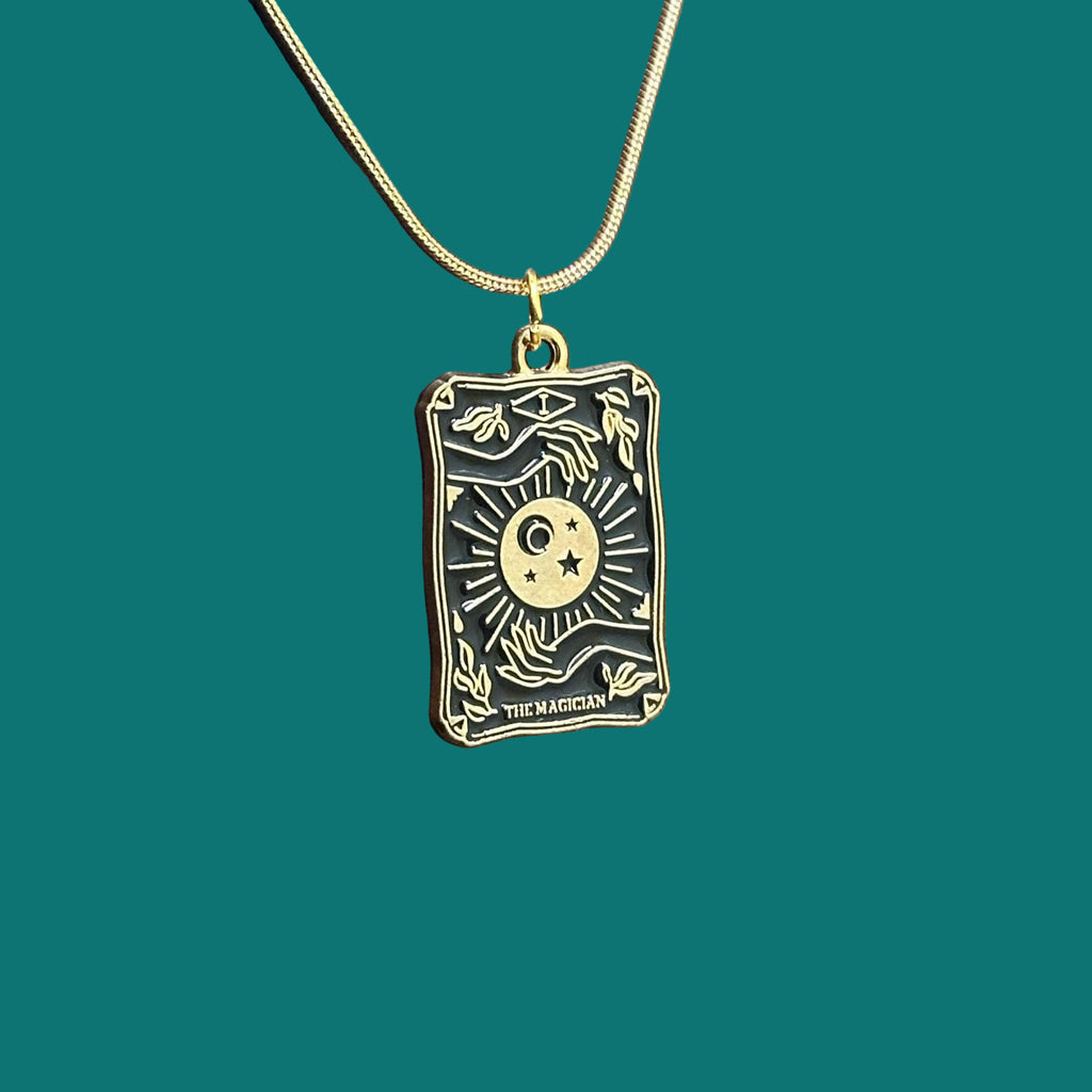 The Magician Tarot Card Pendant Necklace