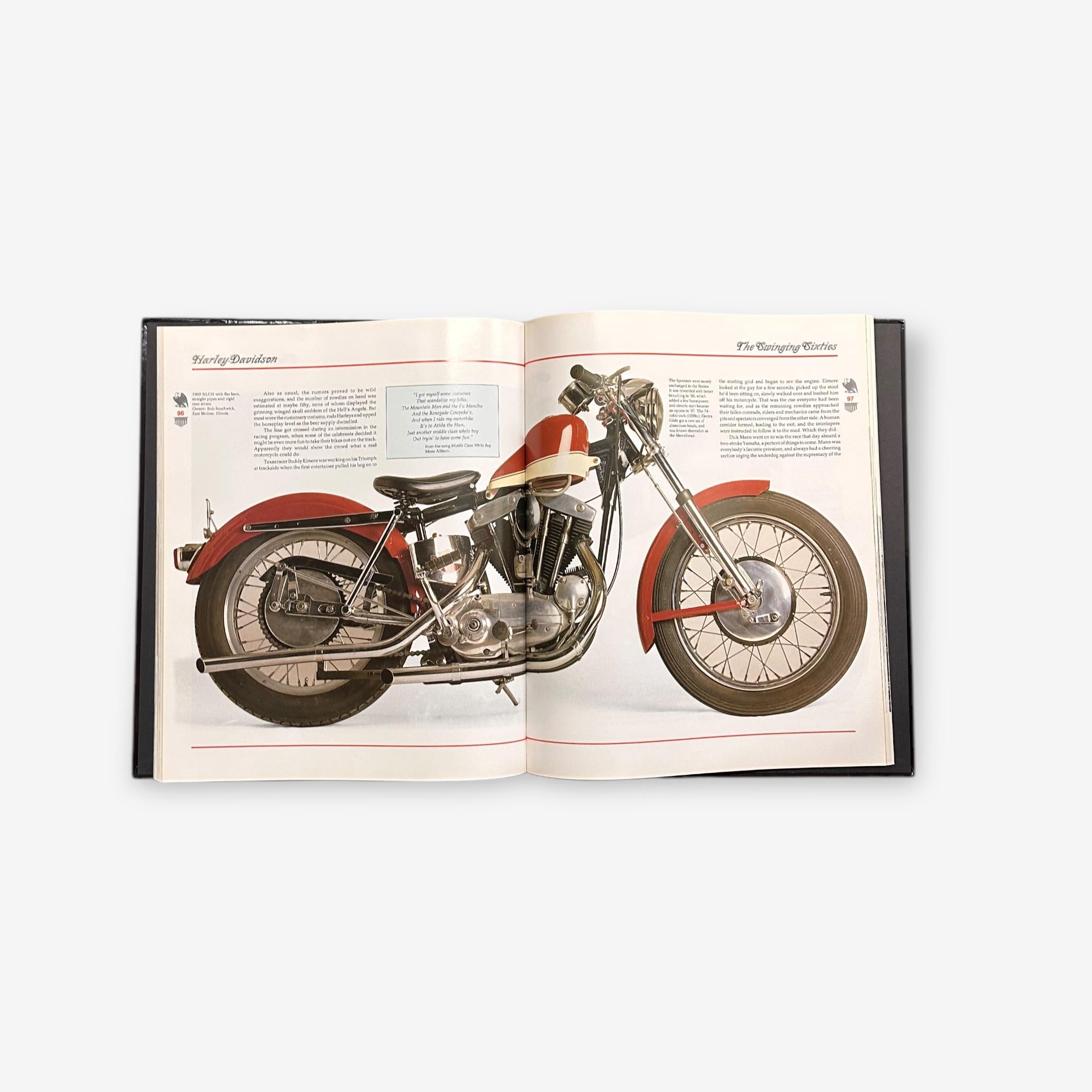 Harley Davidson - The Ultimate Machine 1993 Hardback Book (Tod Rafferty)