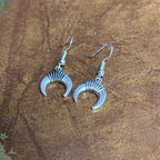 Handmade Space Astral Themed Drop Earrings Silver Tone Charm Dangle Earrings Various