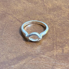Vintage Costume Ring Bundle Silver/Gold Tone Ring Collection 4 Pieces Size Q 1/2 - R