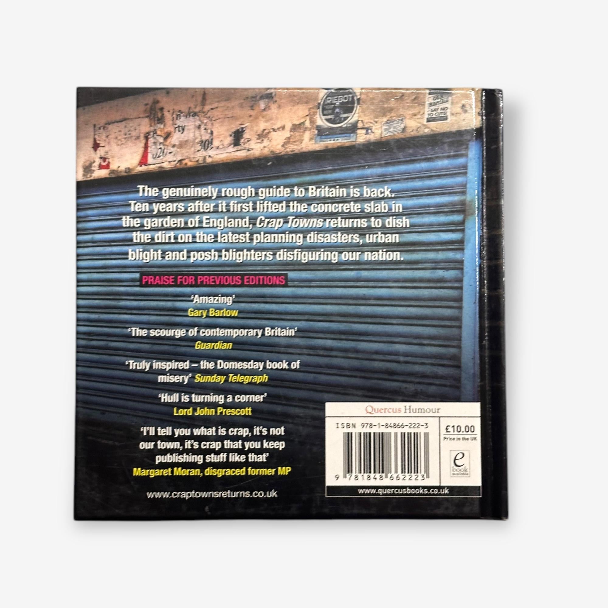 Crap Towns Returns - Back By Unpopular Demand - Hardback Book (Sam Jordison) 2013
