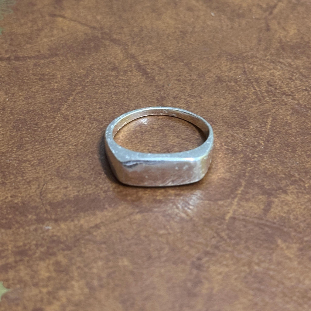 Vintage Stackable Costume Silver/Gold Tone Party Ring Collection 4 Pieces - Size R 1/2