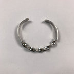 Vintage 925 Sterling Solid Silver Twist Bracelet Hallmarked