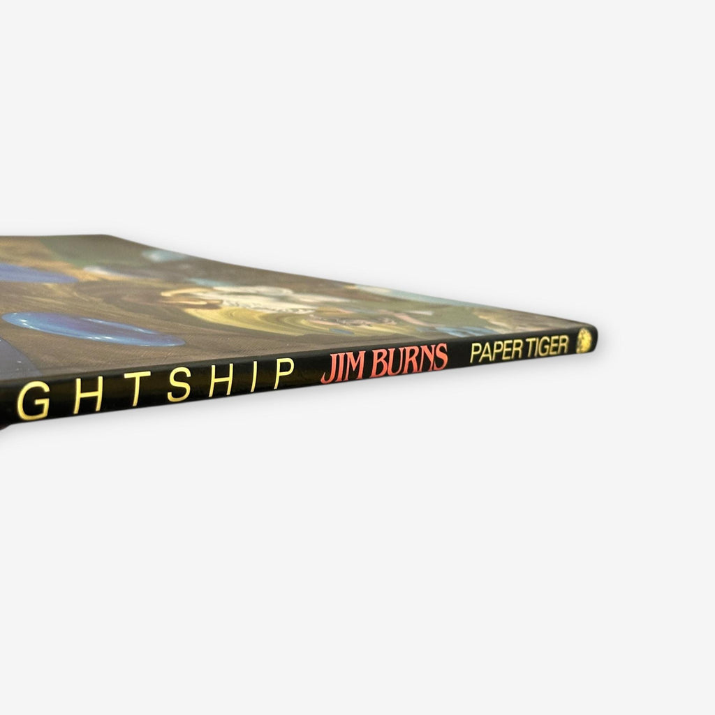 Lightship - Jim Burns: Master Of SF Illustration - Paperback Book (Chris Evans) 1985