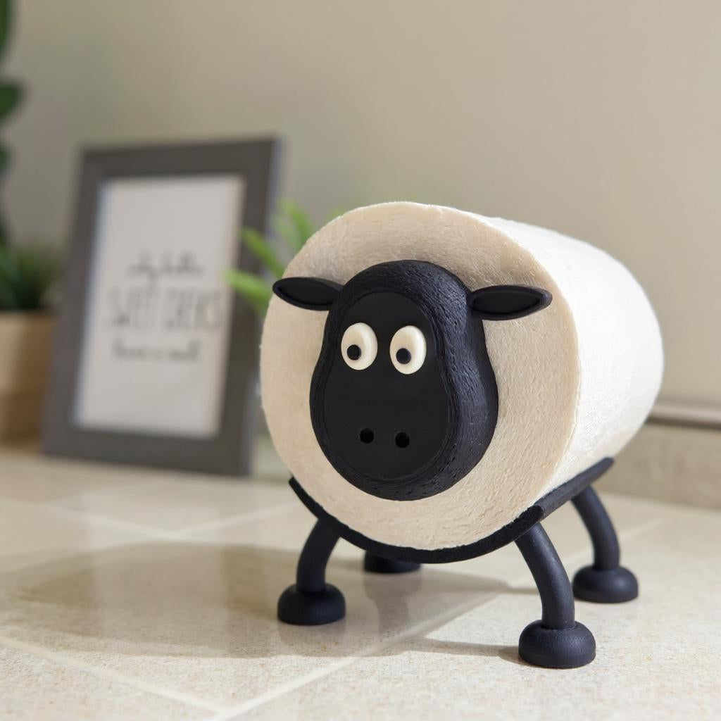 Sheep Toilet Roll Holder – Funny 3D Printed Bathroom Décor