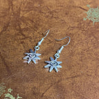 Handmade Space Astral Themed Drop Earrings Silver Tone Charm Dangle Earrings Various