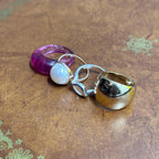 Vintage Costume Ring Bundle Silver/Gold Tone Ring Collection 4 Pieces Size Q 1/2 - R