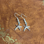 Handmade Lucky Charm Drop Earrings Silver Tone Dangle Earrings Various